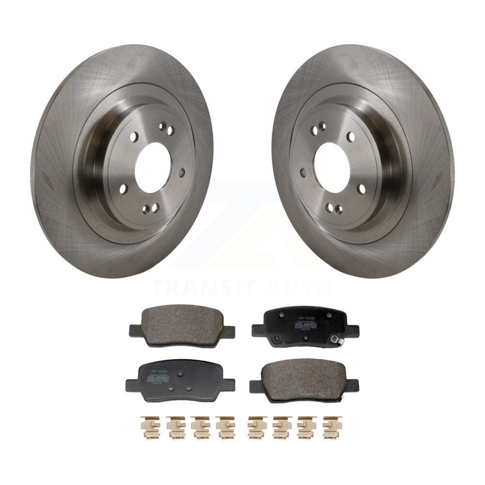 Kit de plaquettes de frein à disque arrière, Rotors semi-métalliques, pour Kia Carnival Hyundai Santa Cru