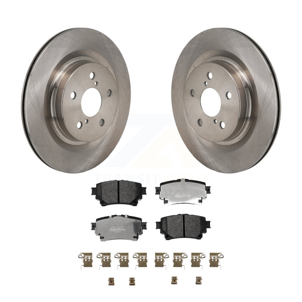 Kit de plaquettes semi-métalliques de Rotor de frein arrière, pour Toyota Sienna Lexus RAV4 Prime NX350
