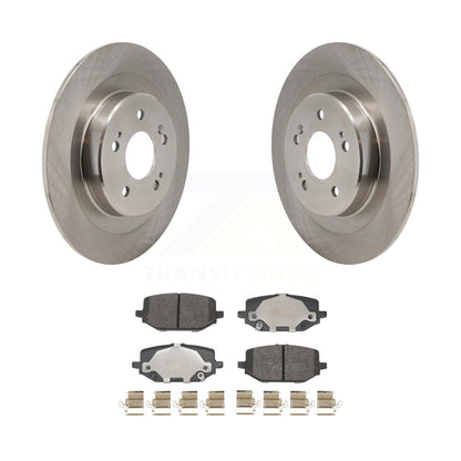 Kit de disques de frein à disque arrière et de plaquettes semi-métalliques pour Acura MDX 2022 – 2024