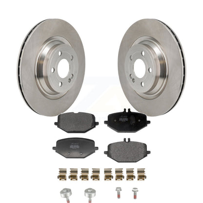 Rotors de frein arrière et Kit de plaquettes semi-métalliques pour Mercedes-Benz GLE450 GLE350 GLS45