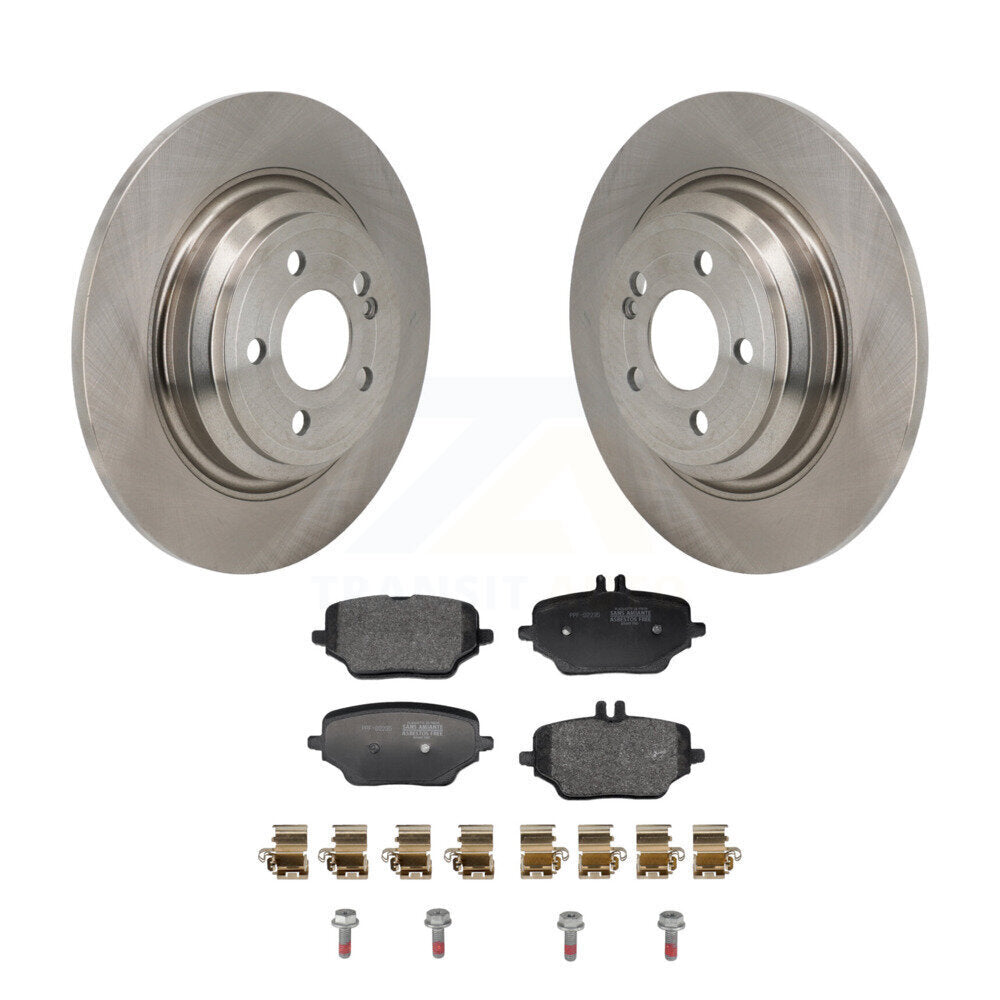 Kit de disques de frein à disque arrière et plaquettes semi-métalliques pour Mercedes-Benz GLE350