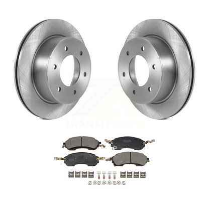 Kit de disques de frein à disque arrière et plaquettes semi-métalliques pour Ford Bronco K8F-104329