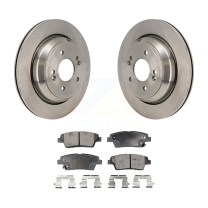 Kit de disques de frein à disque arrière et plaquettes semi-métalliques pour Kia K900 3,8 L 2015