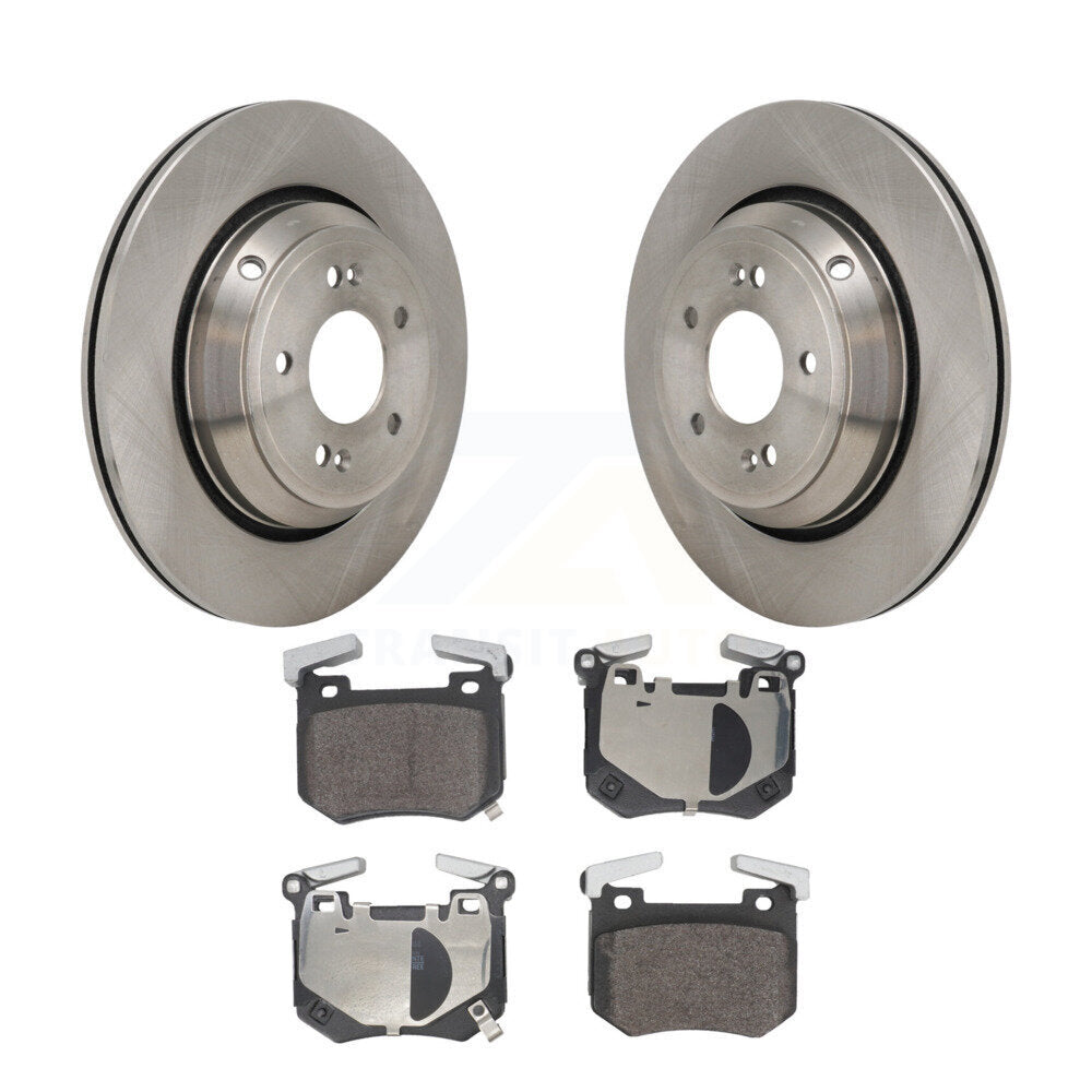 Kit de rotor de frein à disque arrière et de plaquettes semi-métalliques pour Genesis G70 Kia Stinger 3.3