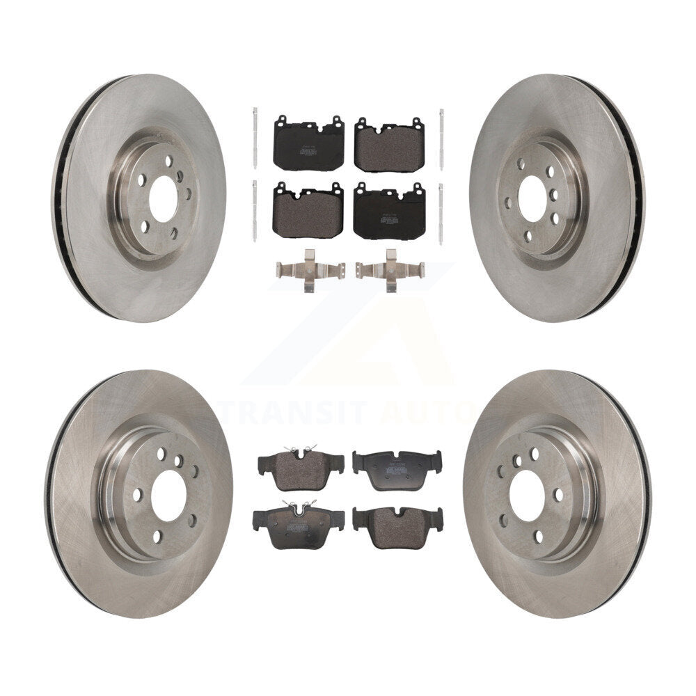 Kit de rotor de frein à disque avant et arrière et plaquettes semi-métalliques (6 pièces) pour BMW X2 Mini Coope