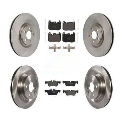 Kit de rotors de frein avant et arrière et plaquettes semi-métalliques (6 pièces) pour Mini Cooper Countryma