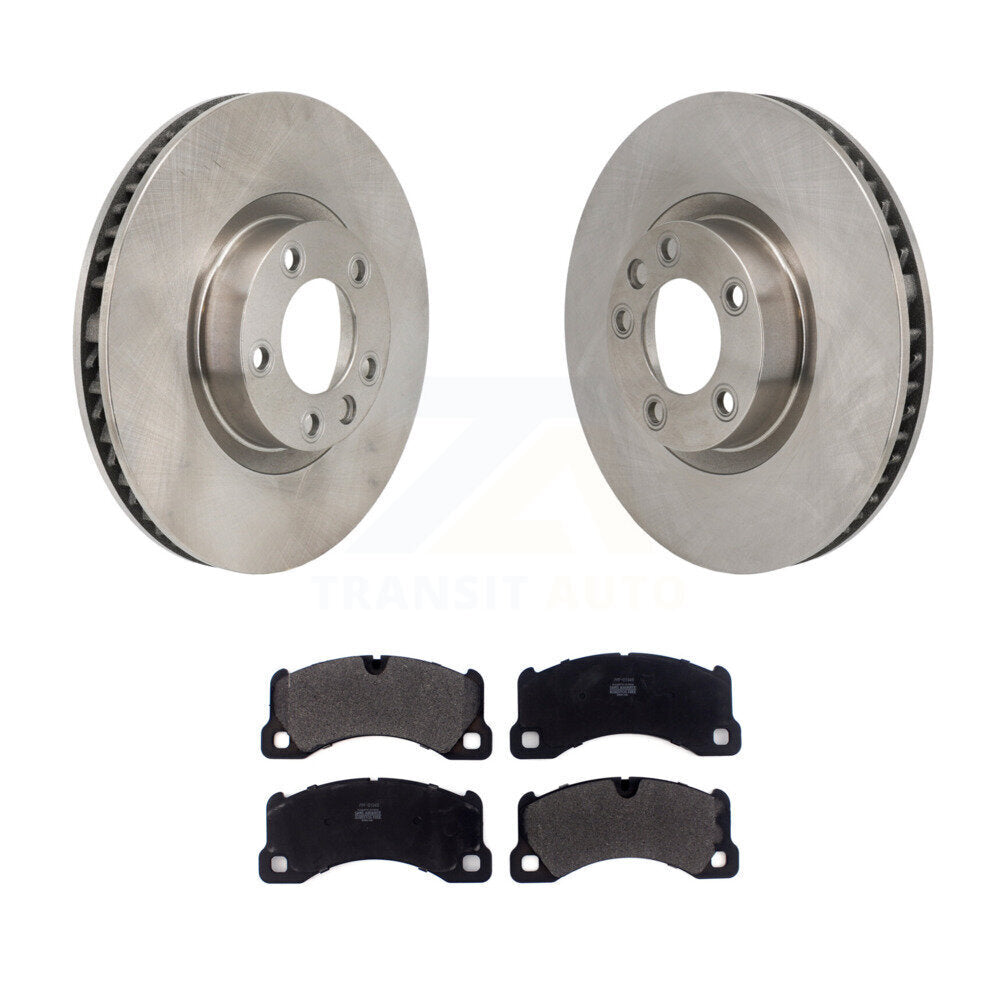 Kit de rotor de frein avant et de plaquettes semi-métalliques pour Volkswagen Touareg Porsche Cayenn