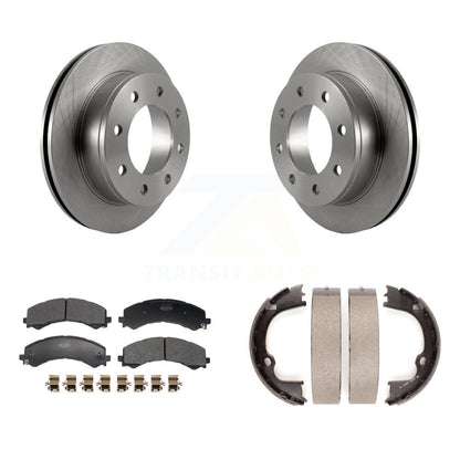 Kit de patins de frein de stationnement, Rotors à disque arrière, plaquettes semi-métalliques, pour GMC Savana 2500