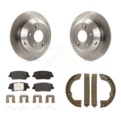 Kit de plaquettes semi-métalliques et de freins de stationnement pour rotors de disque arrière, pour Kia Sorento