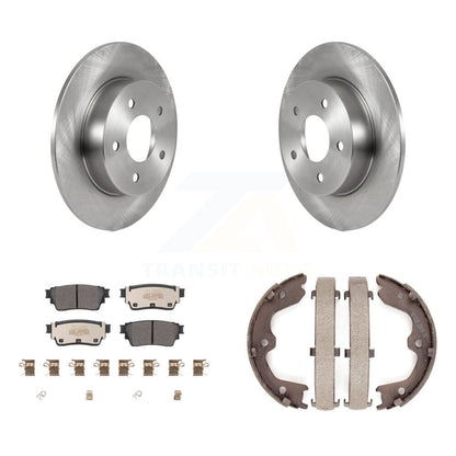 Kit de plaquettes semi-métalliques et de freins de stationnement pour rotors de disque arrière, pour Nissan Altima