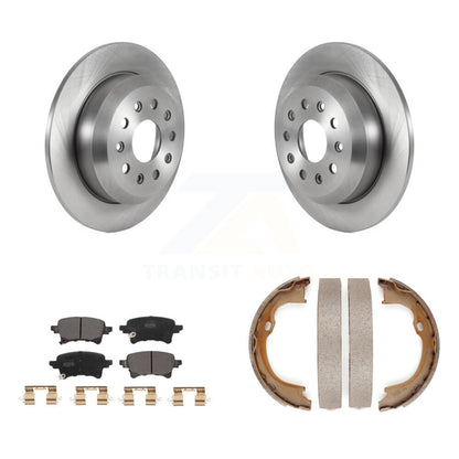 Kit de plaquettes semi-métalliques et de freins de stationnement pour rotors de disque arrière, pour Jeep Wrangler