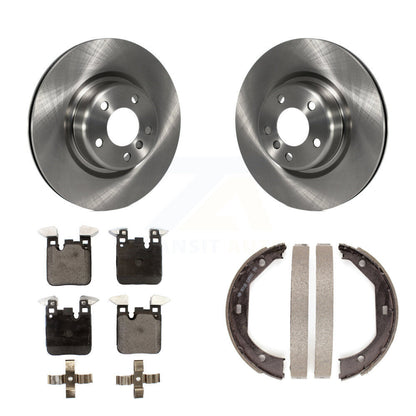 Kit de plaquettes semi-métalliques et de chaussures de stationnement pour disques arrière, pour BMW 328i 320i xDriv