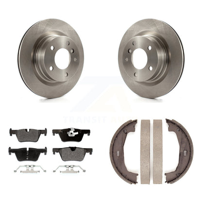 Kit de plaquettes semi-métalliques et de chaussures de stationnement pour disques arrière, pour BMW 230i xDrive 228