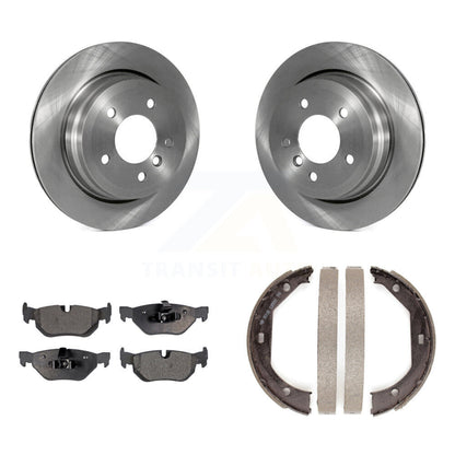 Kit de plaquettes semi-métalliques et de chaussures de stationnement pour disques arrière, pour BMW 328i xDrive X