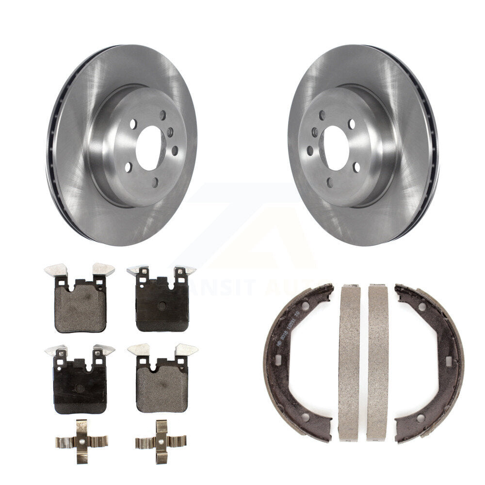 Kit de chaussures de stationnement à disques semi-métalliques, Rotors à disque arrière, pour BMW 328i xDrive 330i
