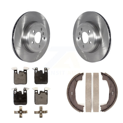 Kit de plaquettes semi-métalliques et de chaussures de stationnement pour disques arrière, pour BMW 428i xDrive 328