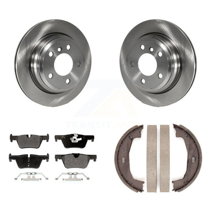 Kit de plaquettes semi-métalliques et de chaussures de stationnement pour disques arrière, pour BMW 320i xDrive 428