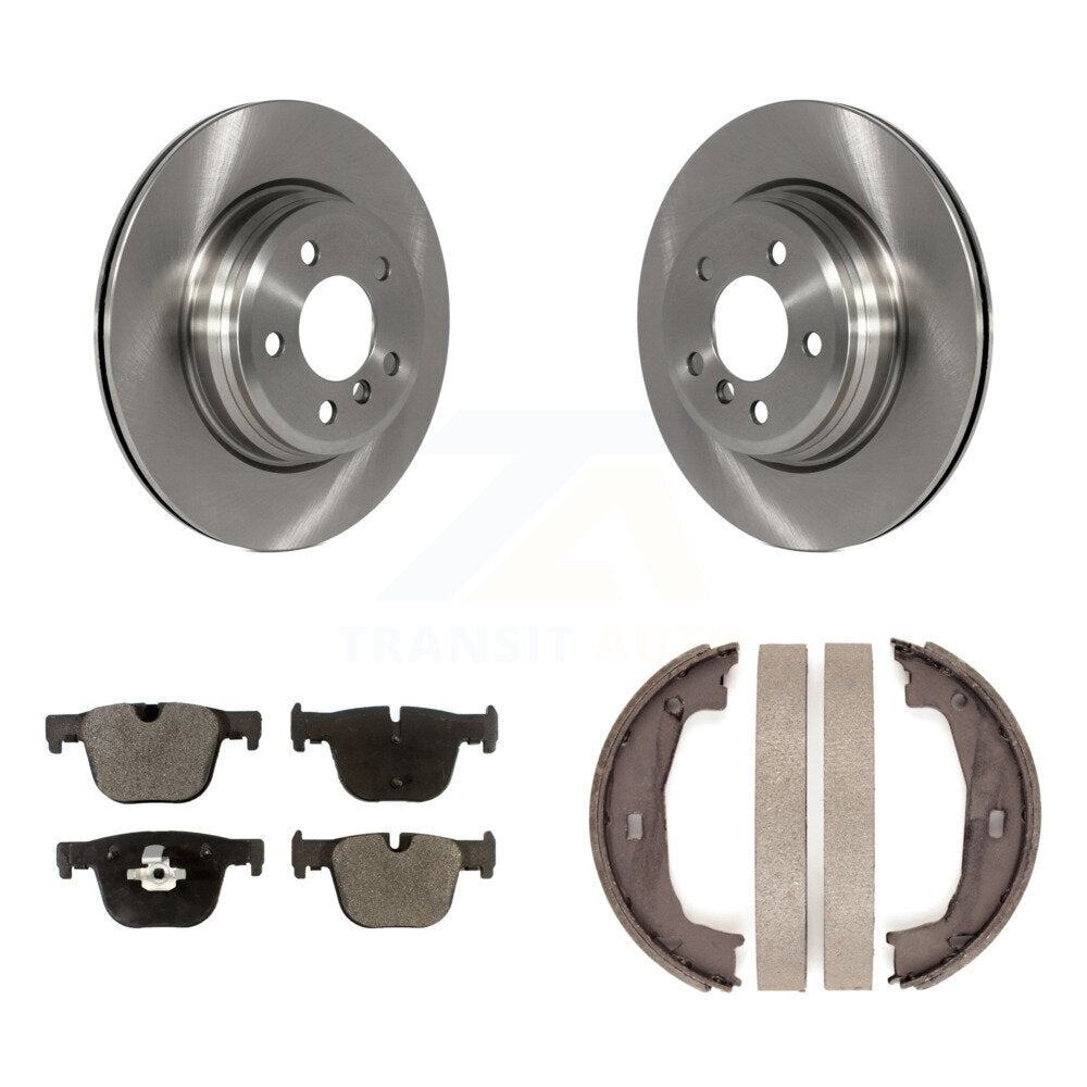 Kit de plaquettes semi-métalliques et de chaussures de stationnement pour disques arrière, pour BMW 428i xDrive Gra