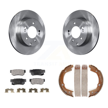 Kit de plaquettes semi-métalliques et de chaussures de stationnement pour disques arrière, pour Hyundai Sonata 3,3 l