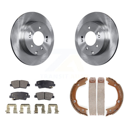 Kit de plaquettes semi-métalliques et de chaussures de stationnement pour disques arrière, pour Hyundai Sonata 3,3 l