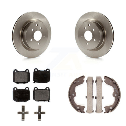 Kit de plaquettes semi-métalliques et de chaussures de stationnement pour disques arrière, pour Nissan 350Z INFINIT