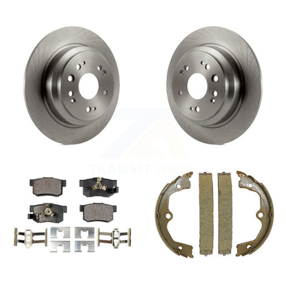 Kit de chaussures de stationnement avec plaquettes semi-métalliques, Rotors à disque arrière, pour Honda Accord Crosstou