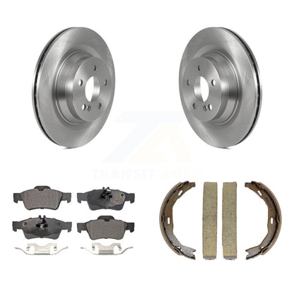 Kit de plaquettes semi-métalliques et de chaussures de stationnement pour disques arrière, pour Mercedes-Benz E55