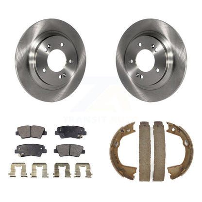 Kit de plaquettes semi-métalliques et de chaussures de stationnement pour disques arrière, pour Hyundai Sonata Azer