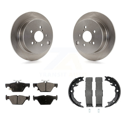 Kit de chaussures de frein de stationnement, Rotors à disque arrière, plaquettes semi-métalliques, pour Subaru Crosstre