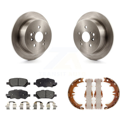 Kit de chaussures de stationnement avec disques semi-métalliques, Rotors à disque arrière, pour Toyota Venz 2009 – 2016