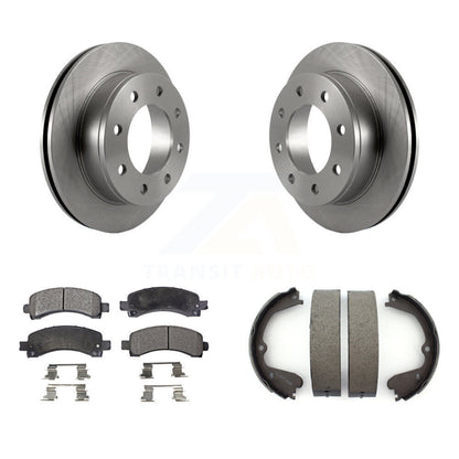 Kit de patins de frein de stationnement, Rotors à disque arrière, plaquettes semi-métalliques, pour GMC Savana 3500