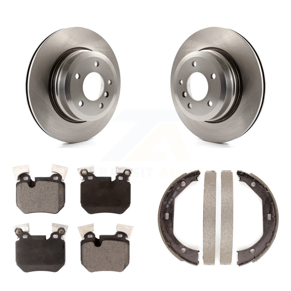 Kit de plaquettes semi-métalliques et de freins de stationnement pour disques arrière, pour BMW 135i 135i