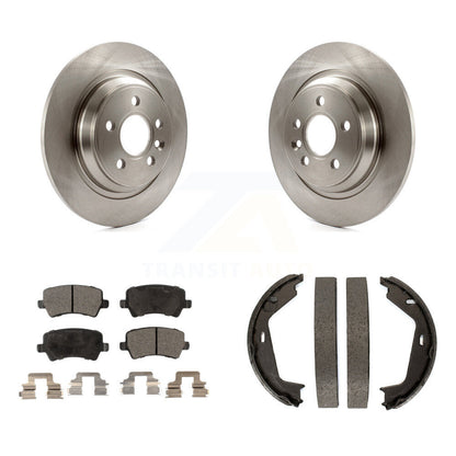 Kit de plaquettes semi-métalliques et de chaussures de stationnement pour disques arrière, pour Volvo S80 AWD 07-09