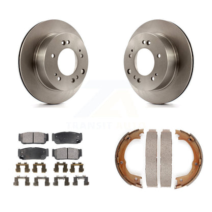 Kit de chaussures de stationnement avec disques semi-métalliques, Rotors à disque arrière, pour Kia Sorento 2007 – 2009