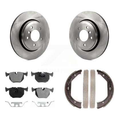 Kit de plaquettes semi-métalliques et de chaussures de stationnement pour disques arrière, pour BMW 330Ci 330i 330x