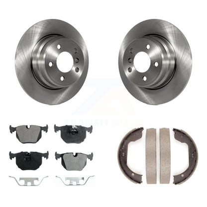 Kit de plaquettes semi-métalliques et de freins de stationnement pour disques arrière, pour BMW X5