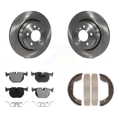 Kit de patins de frein de stationnement, Rotors à disque arrière, plaquettes semi-métalliques, pour BMW X2 2004 – 2010