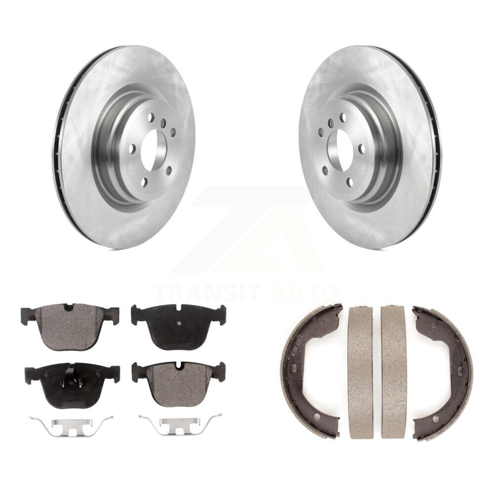 Kit de chaussures de stationnement à plaquettes semi-métalliques, Rotors à disque arrière, pour BMW 750i xDrive 750Li