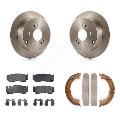 Kit de chaussures de stationnement avec disques semi-métalliques, Rotors à disque arrière, pour Hyundai Santa F 07-09
