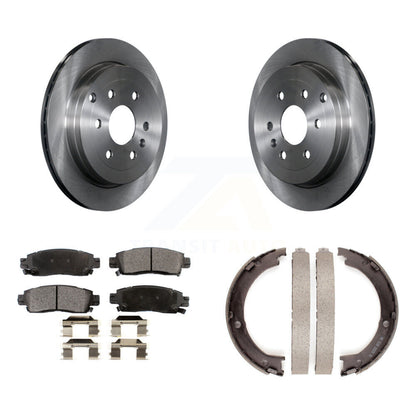 Kit de patins de frein de stationnement, Rotors à disque arrière, plaquettes semi-métalliques, pour GMC Acadia Buic