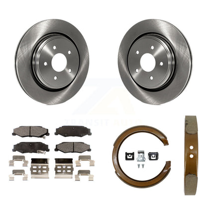 Kit de chaussures de stationnement avec Rotors à disque arrière, plaquettes semi-métalliques, pour Chevrolet Corvette XL