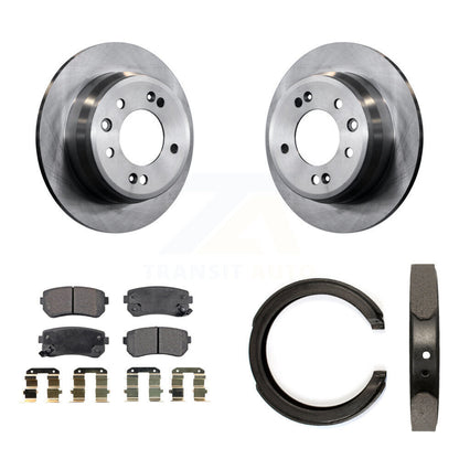 Kit de chaussures de stationnement avec disques semi-métalliques, Rotors à disque arrière, pour Kia Sportage FW 11-16