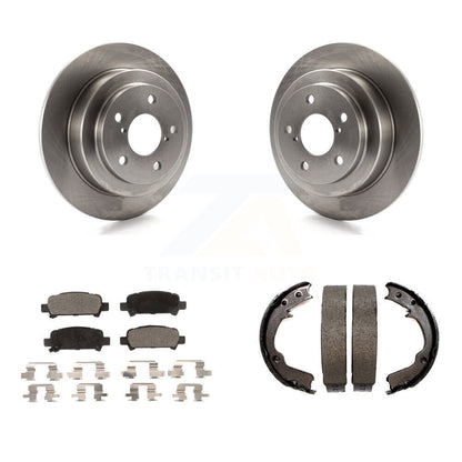 Kit de patins de frein de stationnement, Rotors à disque arrière, plaquettes semi-métalliques, pour Subaru Forester