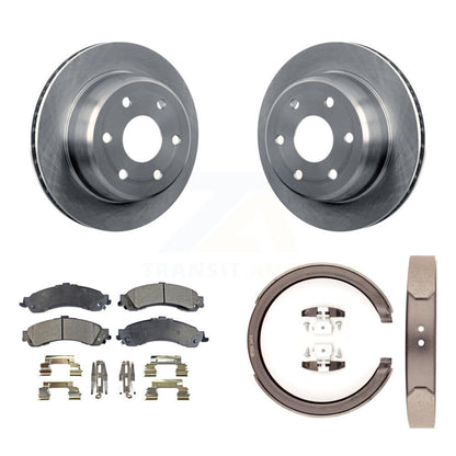 Kit de chaussures de stationnement avec disques semi-métalliques, Rotors à disque arrière, pour Chevrolet GMC 1500 XL