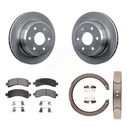 Kit de chaussures de stationnement avec disques semi-métalliques, Rotors à disque arrière, pour Chevrolet GMC 1500 XL