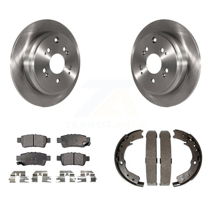 Kit de plaquettes semi-métalliques et de chaussures de stationnement pour disques arrière, pour Honda Odyssey 05-10