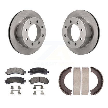 Kit de chaussures de stationnement avec Rotors à disque arrière, plaquettes semi-métalliques, pour Chevrolet GMC Express