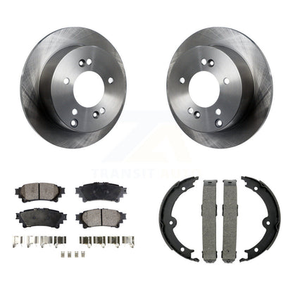 Kit de plaquettes semi-métalliques et de freins de stationnement pour rotors de disque arrière, pour Lexus IS250