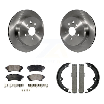 Kit de plaquettes semi-métalliques et de chaussures de stationnement pour Rotors à disque arrière, pour Lexus IS350 IS250