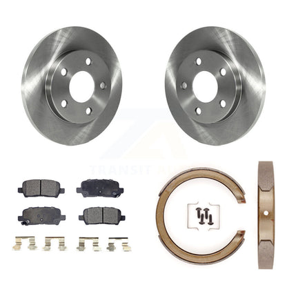 Kit de patins de frein de stationnement, Rotors à disque arrière, plaquettes semi-métalliques, pour Chevrolet Impal